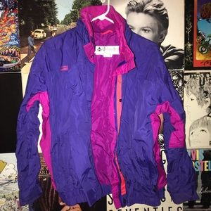 Colorblock ski jacket